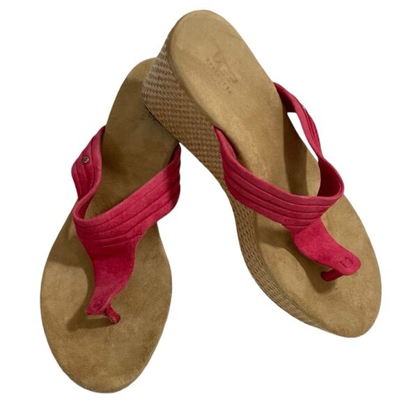 UGG Zamora Espadrilles Women's Sz US 8.5 | EU 39.5 Wedge Flip Flop Sandals Shoes - Picture 2 of 8